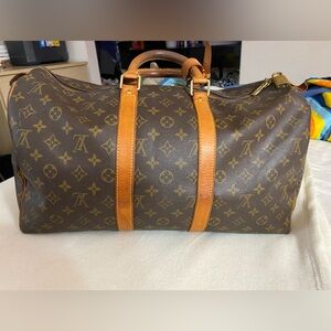 Vintage Pre-Owned Louis Vuitton Speedy 45 Keepall duffle/travel bag